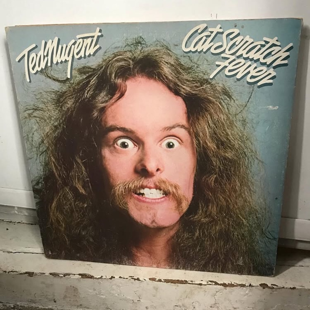 1977 Ted N U G E N T- Cat Scratch F E V E R vinyl record